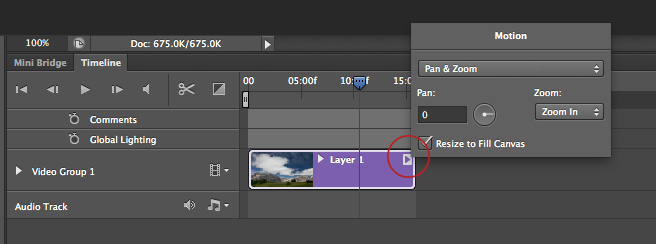 Julieanne Kost S Blog How To Mute Audio In A Smart Object Video Clip In Photoshop Cs6