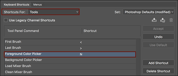 change background color in photoshop cc