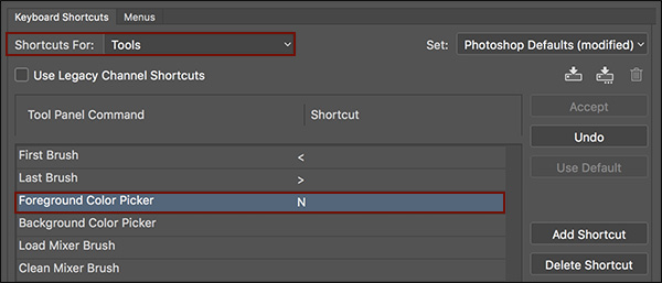 photoshop color picker shortcut color wheel